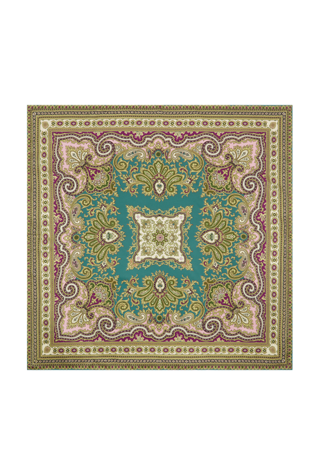 CLEMENZA SILK SCARF (MULTI)