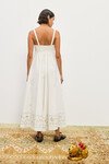 GIULIA EMBROIDERED SUNDRESS (CREAM)