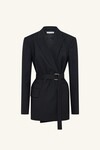 CASTRO BELTED BLAZER (BLACK)