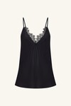 MAISIE LACE CAMI (BLACK)