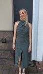 ALTO HALTER DRESS (SLATE GREEN)