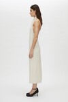 ALTO HALTER DRESS (LIGHT STONE)