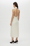 ALTO HALTER DRESS (LIGHT STONE)