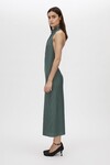 ALTO HALTER DRESS (SLATE GREEN)