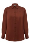 HYPNOTIC SATIN SHIRT (TAN)