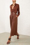 HYPNOTIC SATIN SHIRT (TAN)