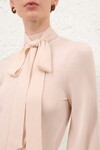 PUSSYBOW SWEATER (CHALK)