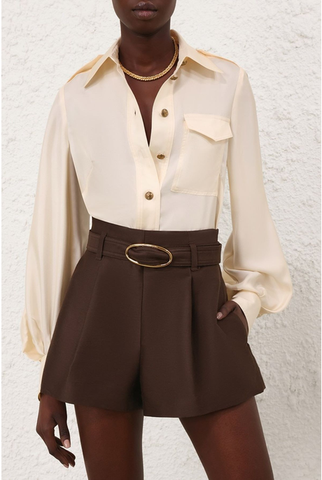 UTILITY SHIRT (CREAM)