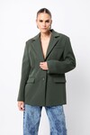 BOSTON SINGLE BREASTED BLAZER - MOSS