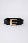 THE ESSENTIAL BELT (BLACK/GOLD)