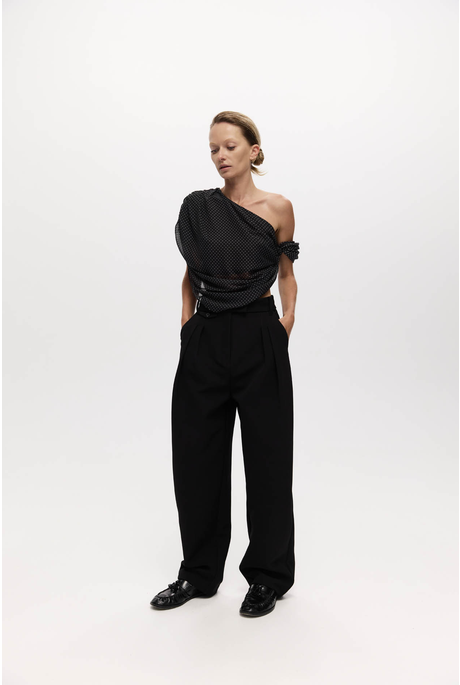 LUCILLE TOP - POLKA DOT