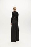 DARVOS TOP (BLACK MESH VELVET)