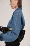 SADIE DENIM JACKET - CLASSIC BLUE