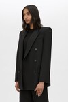MACKINLEY DOUBLE BREASTED JACKET (BLACK)