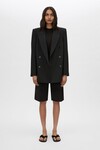 MACKINLEY DOUBLE BREASTED JACKET (BLACK)