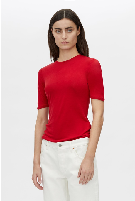 MAJORIE TEE (RUBY RED)