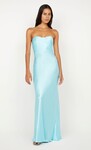 CINDER STRAPLESS MAXI DRESS (TURQUOISE)