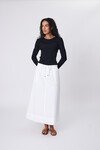 CASCADE SKIRT (CHALK)
