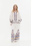 CARTA BLOUSE (PAINTERLY BORDER)
