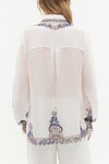 CARTA BLOUSE (PAINTERLY BORDER)
