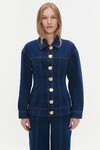 GIANNA DENIM SHIRT (DARK CLASSIC WASH)