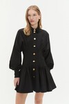 ALEXA LS MINI DRESS (BLACK)