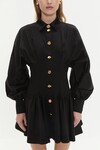 ALEXA LS MINI DRESS (BLACK)