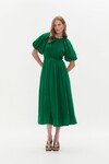 ALMA MIDI DRESS (GREEN SAPPHIRE)