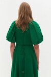 ALMA MIDI DRESS (GREEN SAPPHIRE)