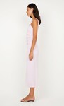 AVELINE TUCK MIDI DRESS (BALLET PINK)